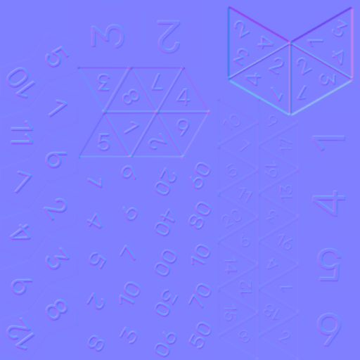 Normal map source texture